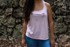 GIRLS ORCHARD GRAPE ON PINK HUMMING BIRD TANK